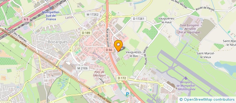 localisation de l'entreprise SCI CAMPUS  MAUGUIO