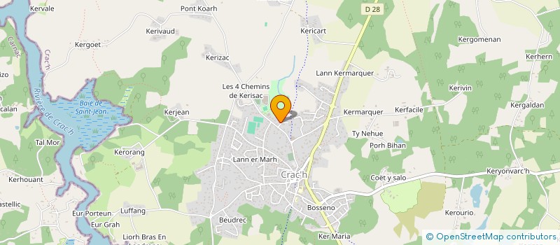 localisation de l'entreprise SCI CAMPUS  CRACH