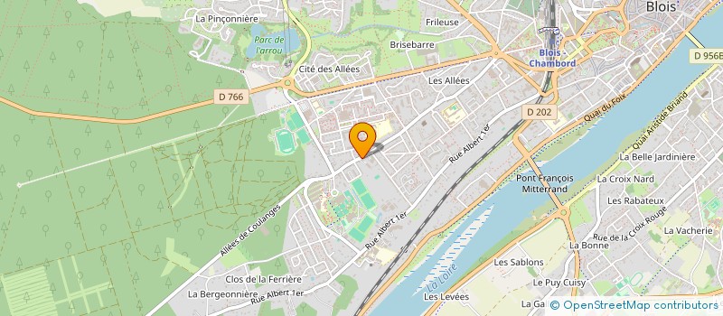 localisation de l'entreprise SCI CAMPUS IMMOBILIER  BLOIS