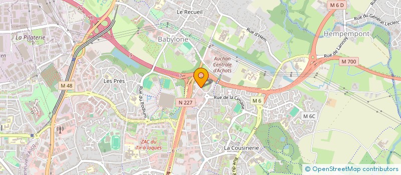 localisation de l'entreprise SCI CAMUBAT à VILLENEUVE-D'ASCQ