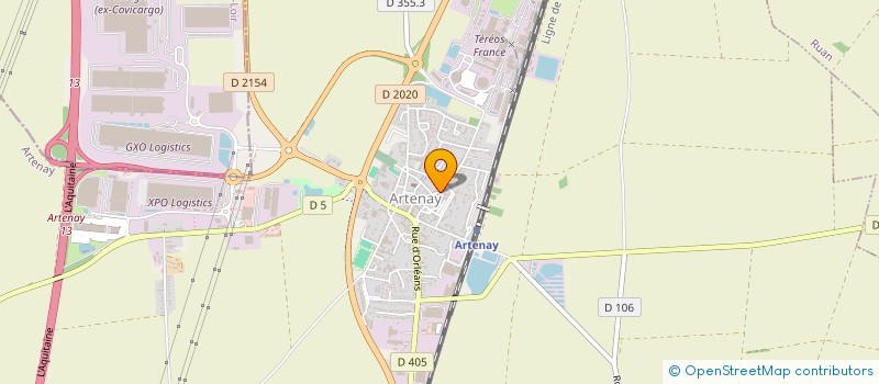 localisation de l'entreprise SCI CAMUS DOUTCH à ARTENAY