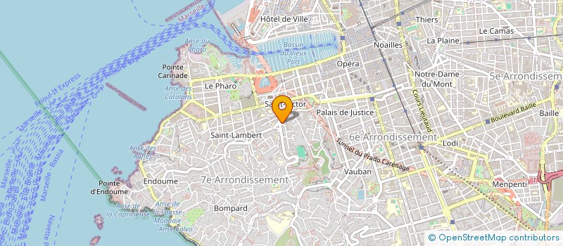 localisation de l'entreprise SCI CAMVAL à MARSEILLE