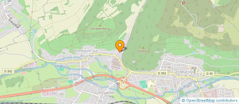 localisation de l'entreprise SCI CAMY  DINSHEIM-SUR-BRUCHE