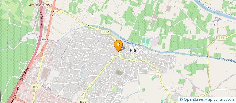 localisation de l'entreprise SCI CAMYLIO  PIA