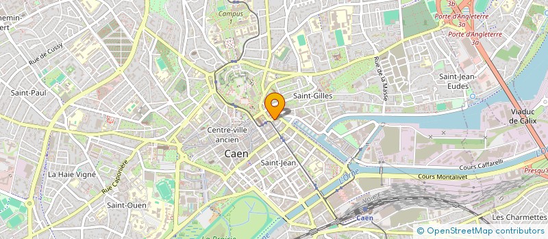 localisation de l'entreprise SCI CAN à CAEN