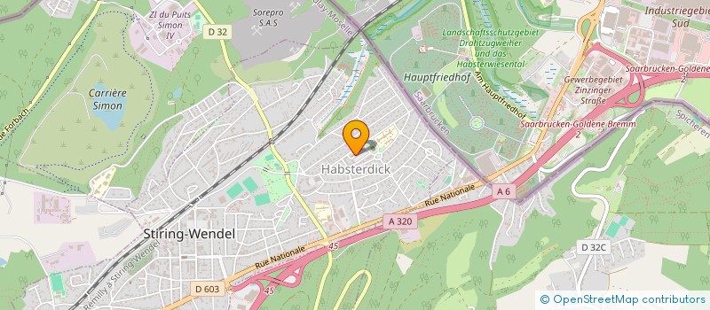 localisation de l'entreprise SCI CAN  STIRING-WENDEL