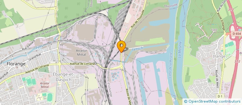 localisation de l'entreprise SCI CAN à THIONVILLE