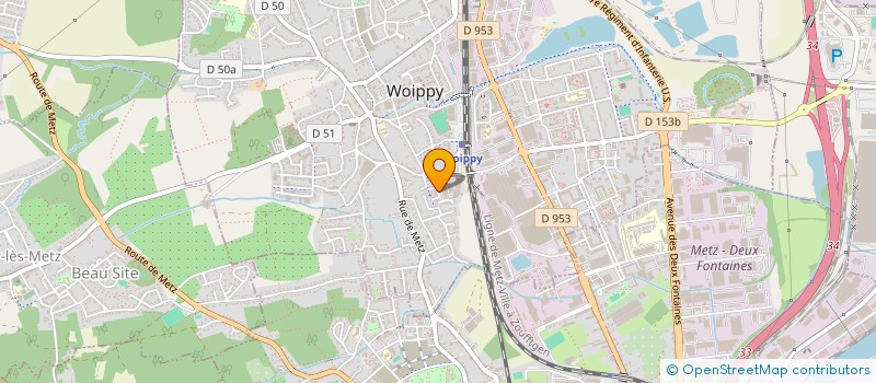 localisation de l'entreprise SCI CAN à WOIPPY