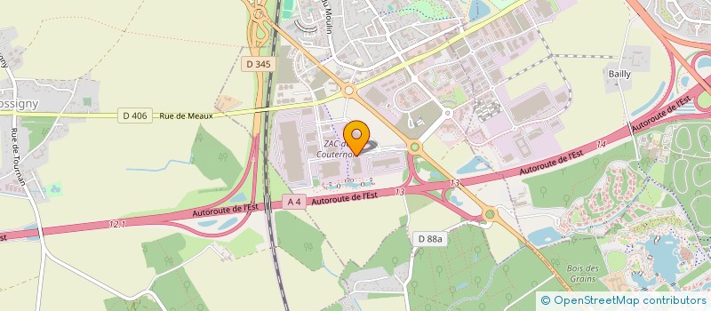 localisation de l'entreprise SCI CAN  SERRIS