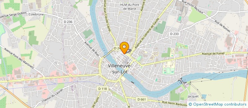 localisation de l'entreprise SCI CAN. PI. CE  VILLENEUVE-SUR-LOT