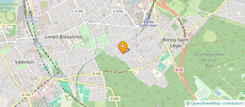 localisation de l'entreprise SCI CAN-ROZ à LIMEIL-BREVANNES