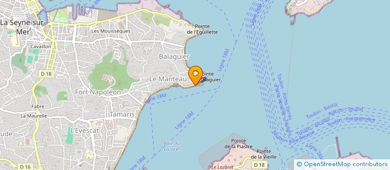 localisation de l'entreprise SCI CAN XIQUET PRO à LA SEYNE SUR MER