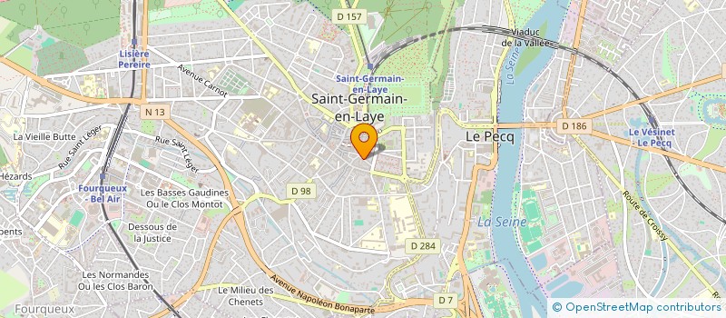 localisation de l'entreprise SCI CANA  SAINT-GERMAIN-EN-LAYE