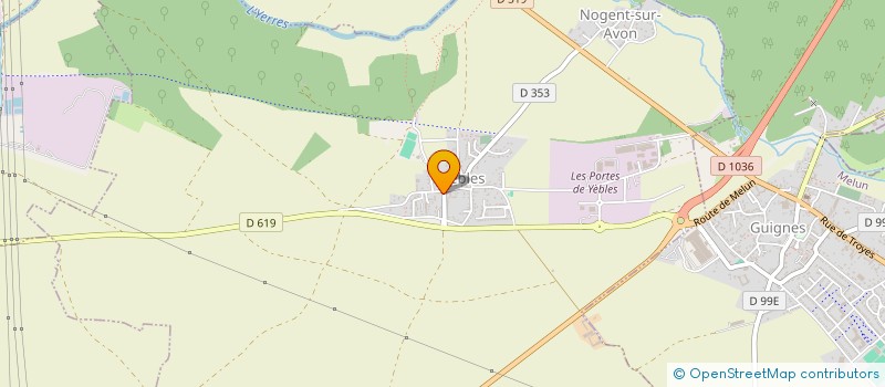 localisation de l'entreprise SCI CANADA  YEBLES