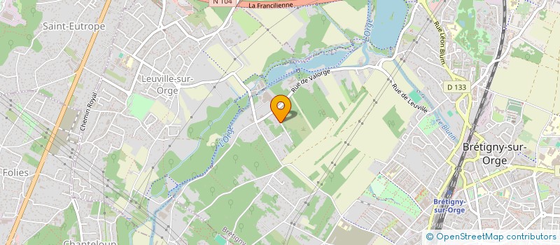 localisation de l'entreprise SCI CANADAS à BRETIGNY-SUR-ORGE