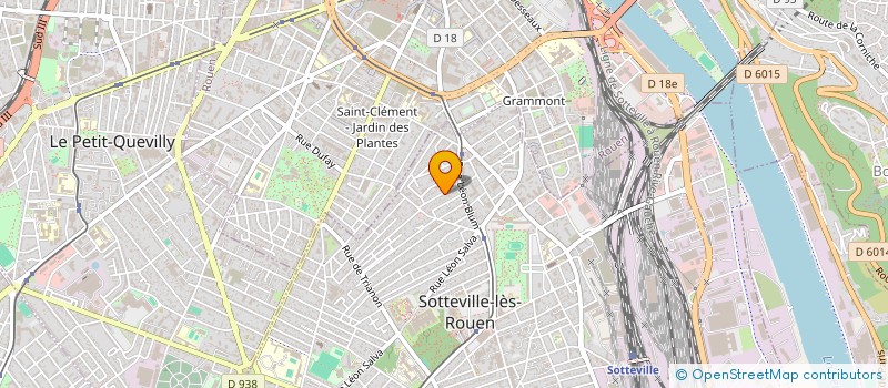 localisation de l'entreprise SCI CANADIENS TAVERNIER  SOTTEVILLE-LES-ROUEN