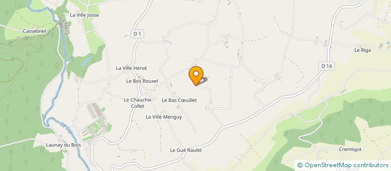 localisation de l'entreprise SCI CANAL HOLDINGS à LE MENE