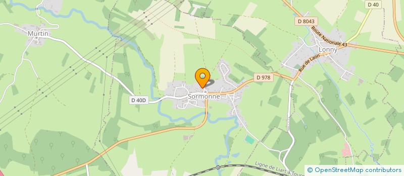 localisation de l'entreprise SCI CANARD  SORMONNE