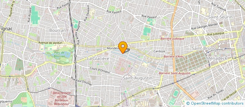 localisation de l'entreprise SCI CANARDOS  MERIGNAC