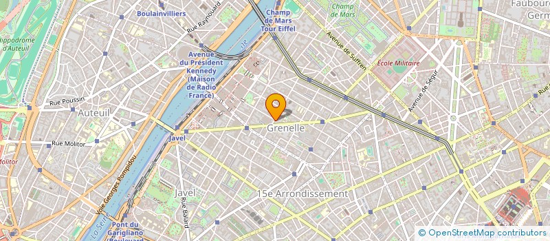 localisation de l'entreprise SCI CANAVERAL  PARIS