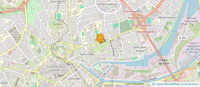 localisation de l'entreprise SCI CANBOTA à CAEN