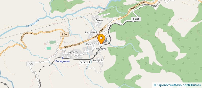 localisation de l'entreprise SCI CANCELLONE  BOCOGNANO