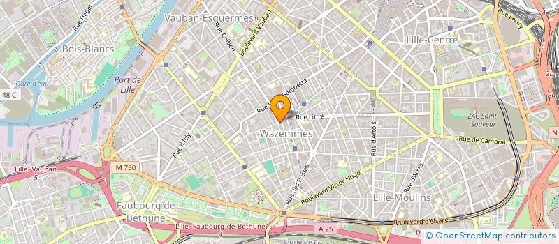localisation de l'entreprise SCI CANCEM à LILLE
