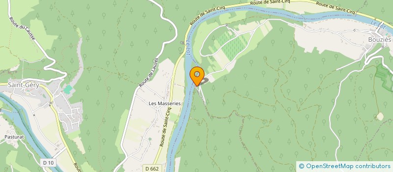 localisation de l'entreprise SCI CANCES  TOUR-DE-FAURE