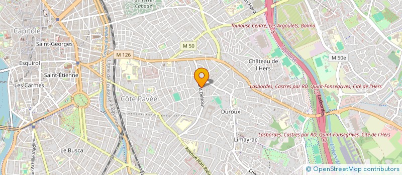 localisation de l'entreprise SCI CANCION DEL MAR à TOULOUSE