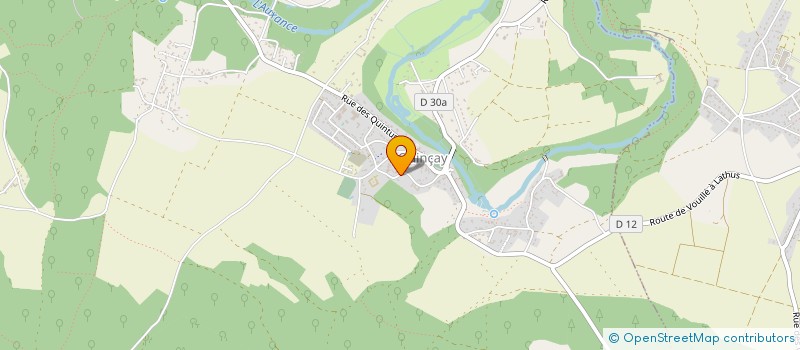 localisation de l'entreprise SCI CANCLEROM  QUINCAY