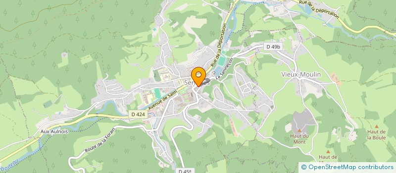 localisation de l'entreprise SCI CAND ALEX  SENONES