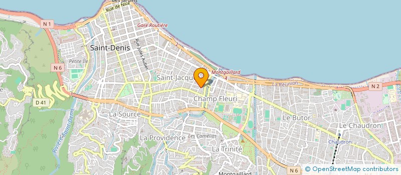 localisation de l'entreprise SCI CANDAR à SAINT-DENIS