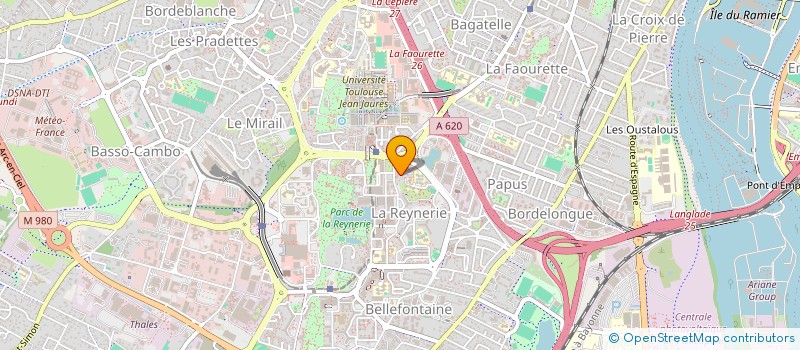 localisation de l'entreprise SCI CANDELEY à TOULOUSE
