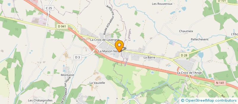 localisation de l'entreprise SCI CANDELIER à SAINT-VICTURNIEN