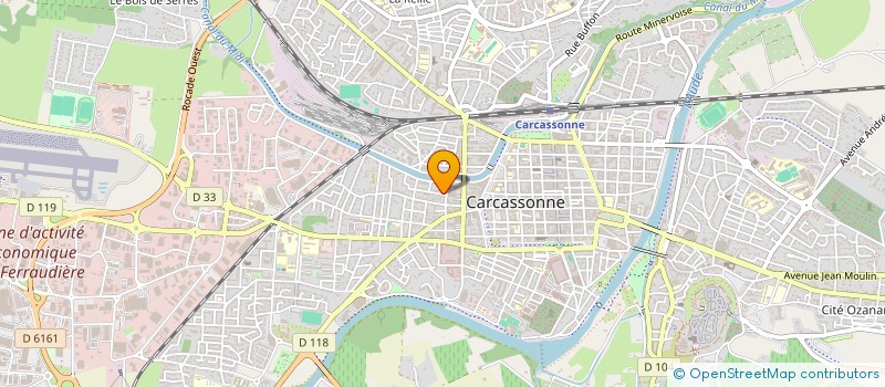 localisation de l'entreprise SCI CANDIE à CARCASSONNE