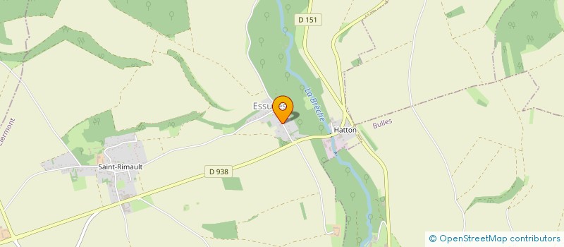 localisation de l'entreprise SCI CANDOR LLJ  ESSUILES