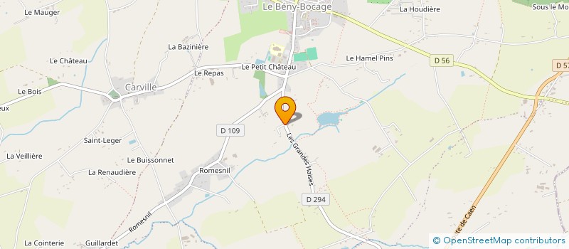 localisation de l'entreprise SCI CANDROX à SOULEUVRE EN BOCAGE