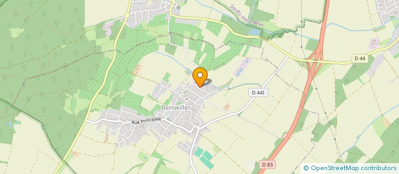 localisation de l'entreprise SCI CANDY II  BERRWILLER