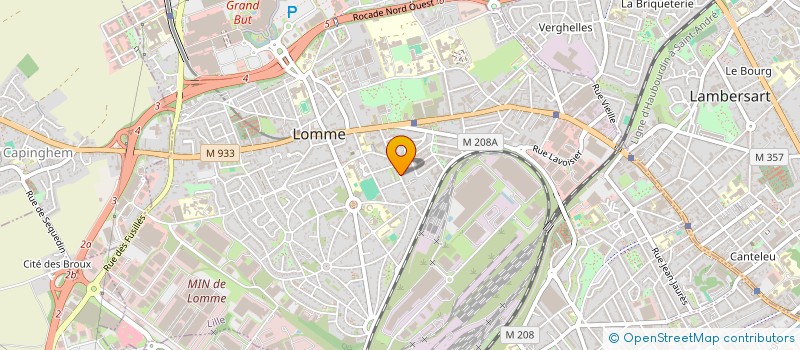 localisation de l'entreprise SCI CANE-CARNOT  LILLE