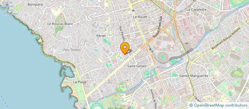 localisation de l'entreprise SCI CANEBIERE SAINT LOUIS à MARSEILLE