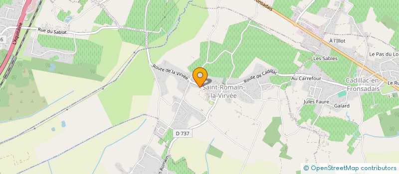 localisation de l'entreprise SCI CANERB  SAINT-ROMAIN-LA-VIRVEE