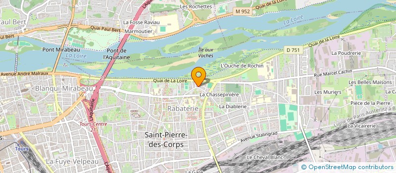 localisation de l'entreprise SCI CANET IMMOBILIER  SAINT-PIERRE-DES-CORPS