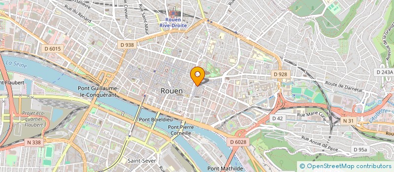 localisation de l'entreprise SCI CANF  ROUEN