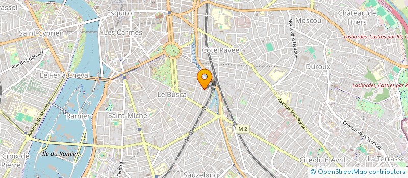 localisation de l'entreprise SCI CANICAL à TOULOUSE