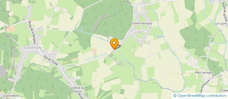 localisation de l'entreprise SCI CANIEVWI  SAINT-CHRISTOPHE-EN-BRESSE