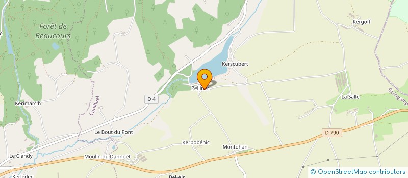 localisation de l'entreprise SCI CANIHUEL  CANIHUEL