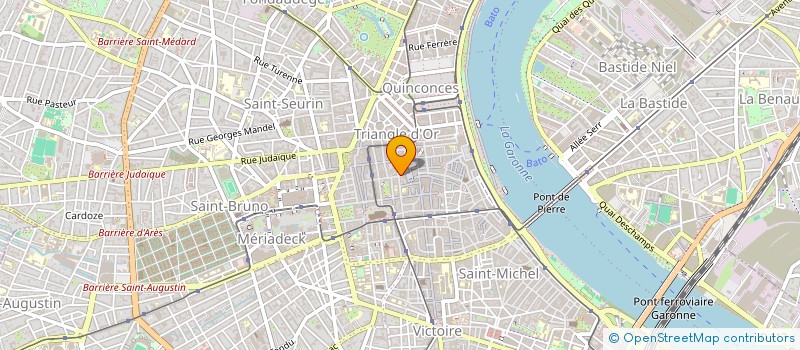 localisation de l'entreprise SCI CANIS à BORDEAUX