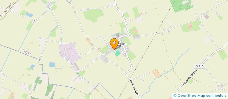 localisation de l'entreprise SCI CANIS  PITGAM