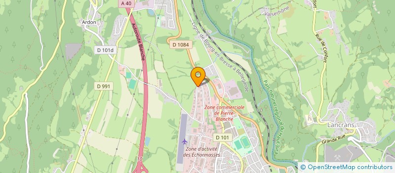 localisation de l'entreprise SCI CANISA à VALSERHONE