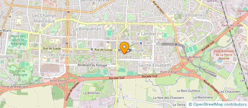 localisation de l'entreprise SCI CANKAYA  RENNES